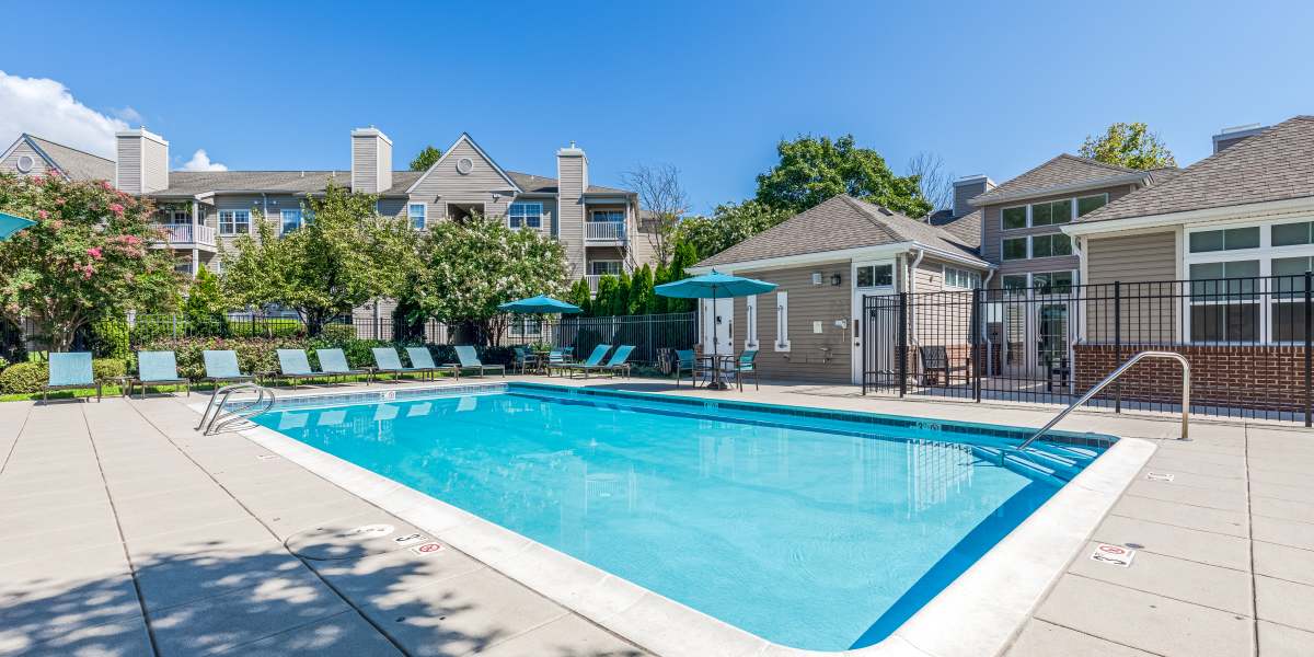 Swimming Pool at The Reserve at Ballenger Creek Apartments in Frederick, Maryland