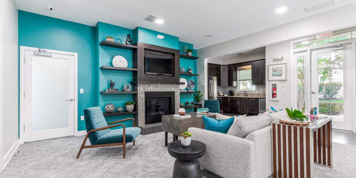 Resident Lounge at The Reserve at Ballenger Creek Apartments in Frederick, Maryland