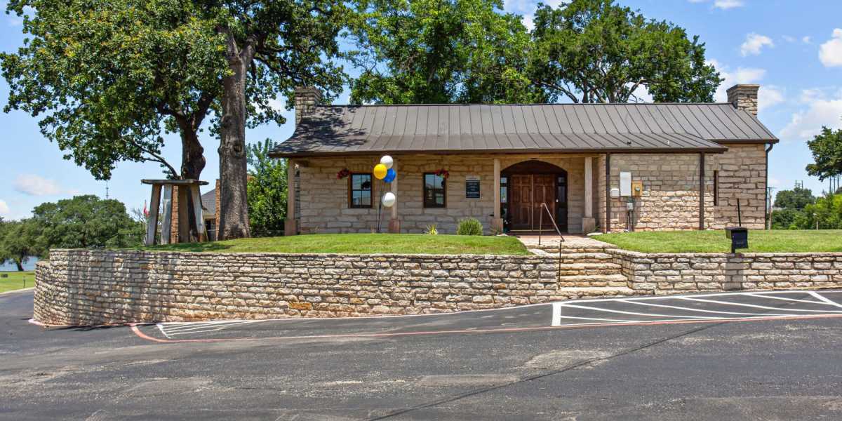 leasing center angle 2 Towne Lake Apartments in Granbury, Texas