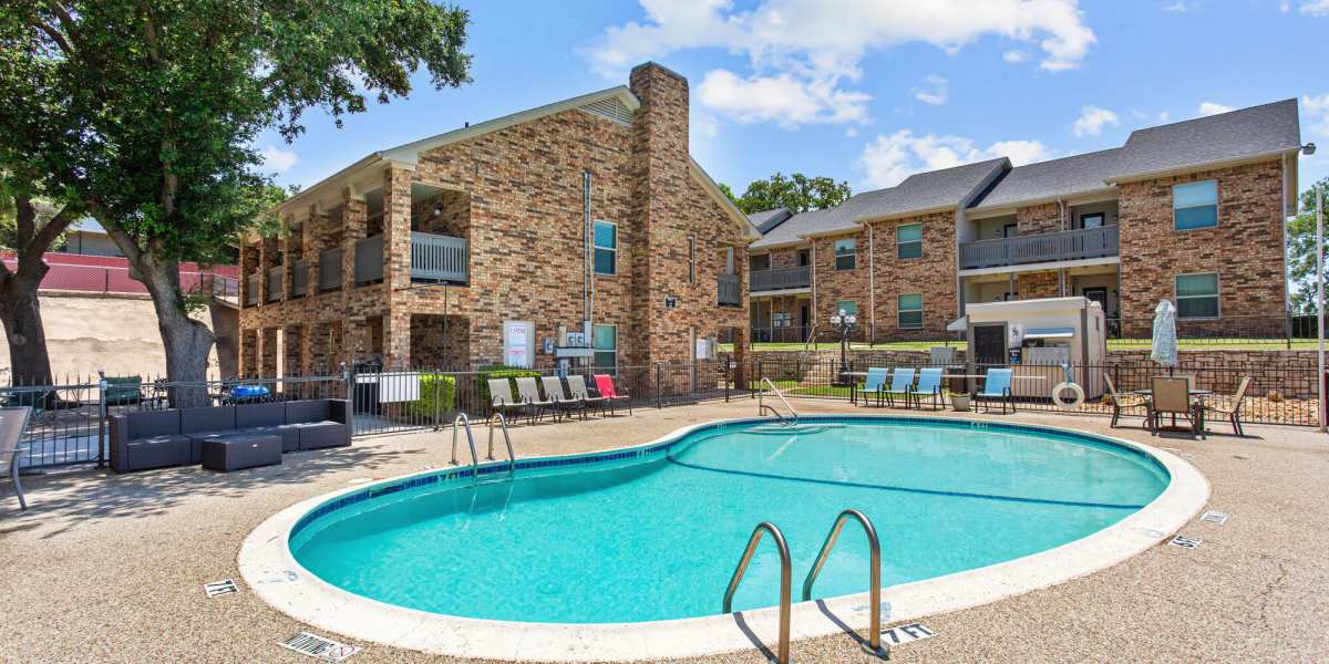 Pool angle 1 Towne Lake Apartments in Granbury, Texas