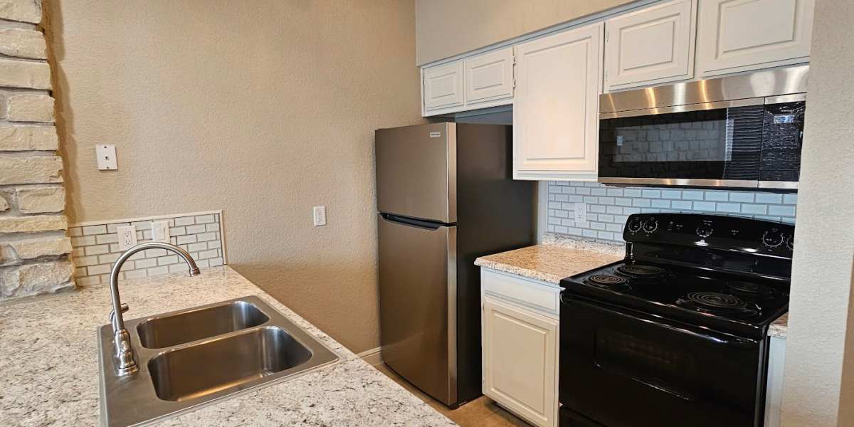 Kitchen 2 Towne Square Condos at The Lodge in Granbury, Texas