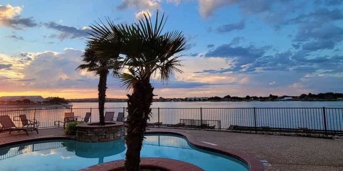 waterside pool 2 Towne Square Condos at The Lodge in Granbury, Texas