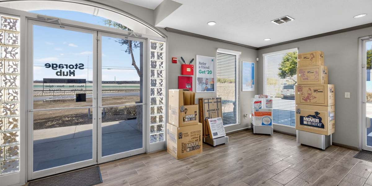 Ariel view at Storage Hub - Guilbeau in San Antonio, Texas