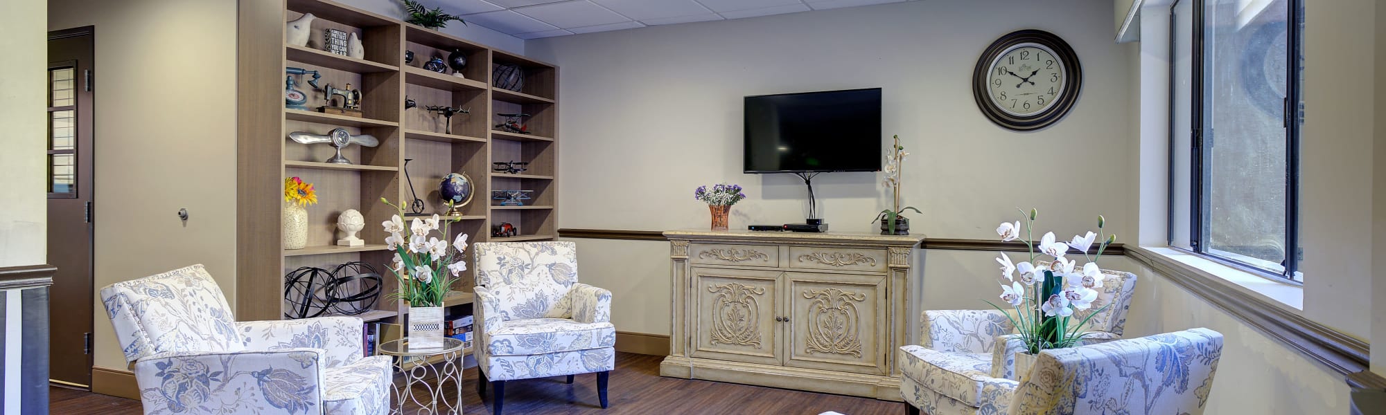 Gallery at Pacifica Senior Living Rancho Peñasquitos in San Diego, California.