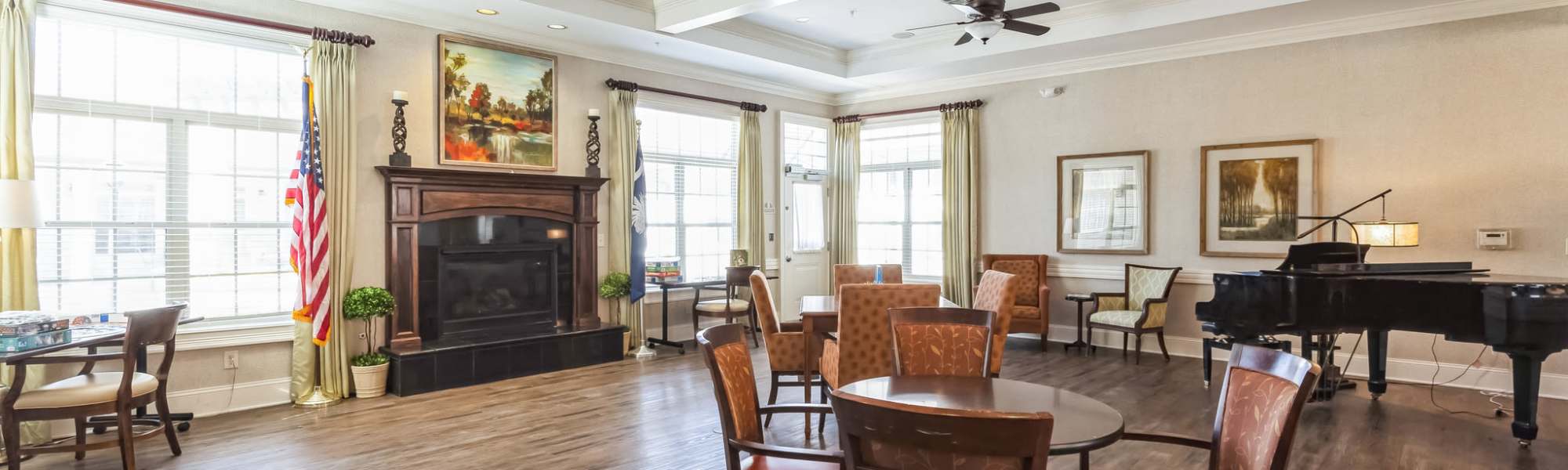 Dining room at Barclay House of Stuart in Stuart, Florida