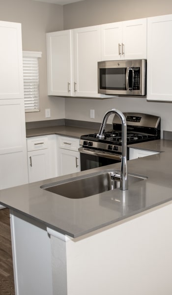 New kitchen appliances at Madrid Apartments