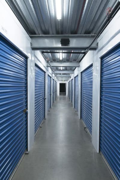 Storage units inside of National/54 Self Storage in National City, California