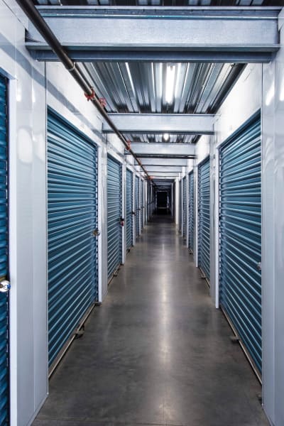 Looking into a storage unit at Smart Self Storage of Solana Beach in Solana Beach, California