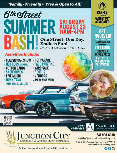 June event at Junction City Retirement and Assisted Living in Junction City, Oregon