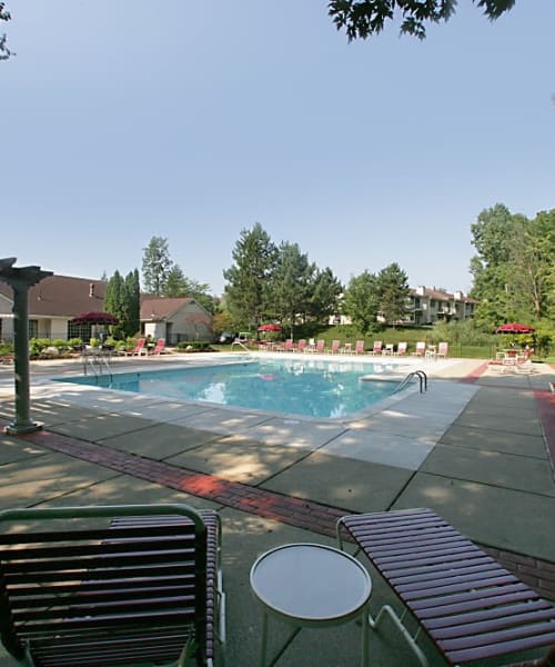 Pool at Aldingbrooke in West Bloomfield, Michigan