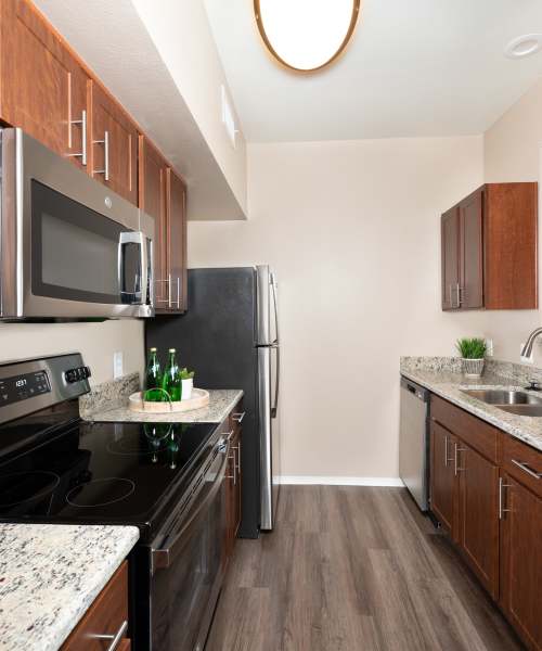 kitchen at Estates on Frankford in Dallas, Texas