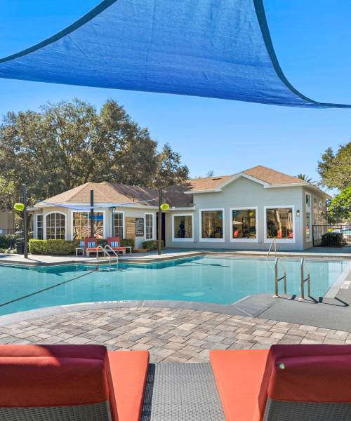 Swimming pool at Country Club Lakes in Jacksonville, Florida