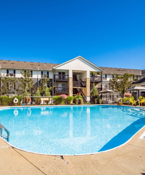 Swimming pool at Polaris Crossing in Westerville, Ohio