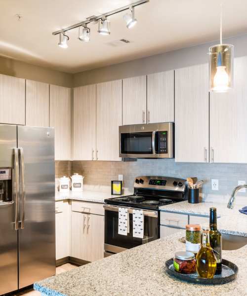 Spacious kitchens for cooking at The Heyward in Charleston, South Carolina