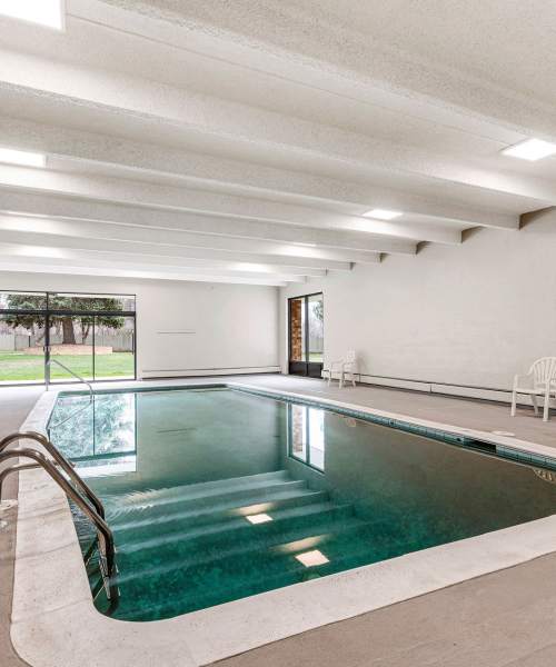 Indoor swimming pool for the residents at The Windermere in Littleton, Colorado