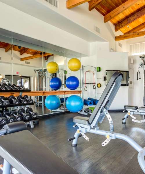 Gym at Calista in Scottsdale, Arizona