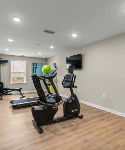 Fitness area Millersview Crossing in Millersville, Maryland