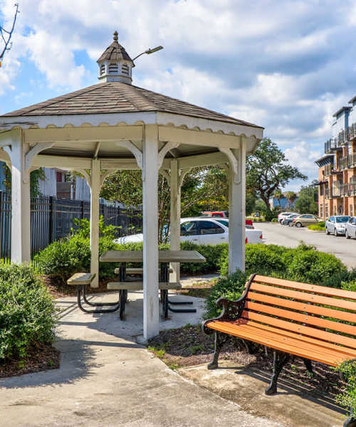 Gazebo at Fellwood III in Savannah, Georgia
