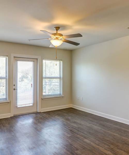 Entrance of apartment at Fellwood III in Savannah, Georgia