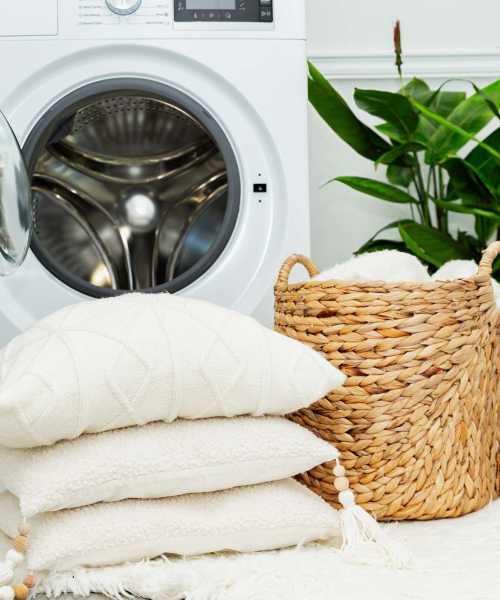 Laundry facility at Vesta Bouldercrest in Atlanta, Georgia