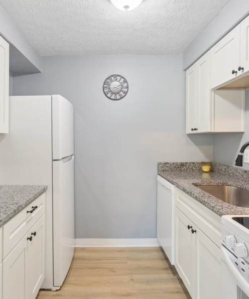Kitchen at Brookside Commons in Meadville, Pennsylvania
