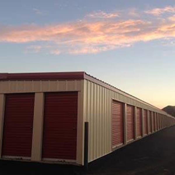 Indoor storage units at StorQuest Self Storage in Williston, North Dakota