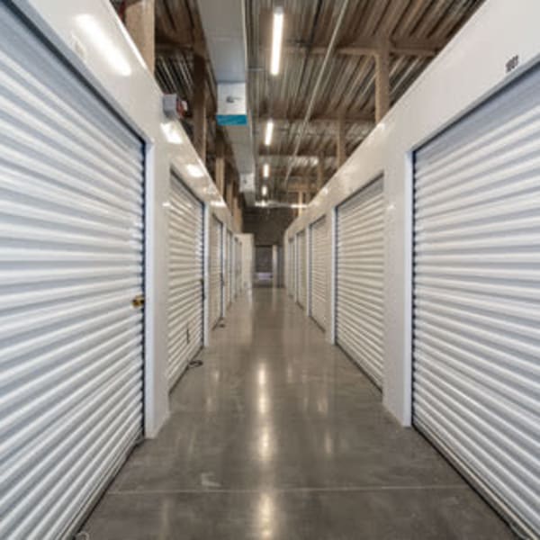 Climate controlled indoor storage units at StorQuest Self Storage in Gardena, California