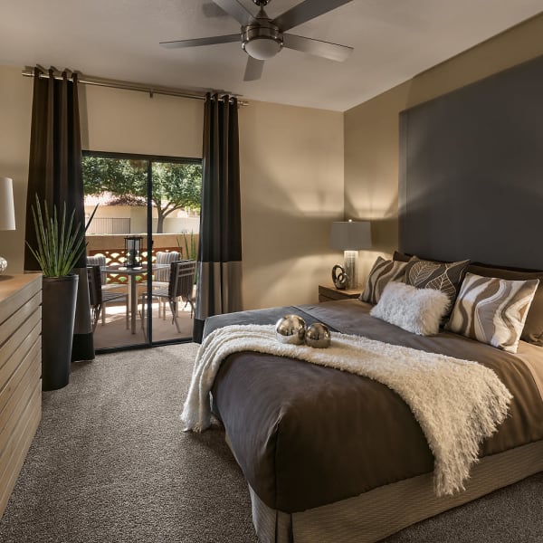 Beautiful bedroom at San Cervantes in Chandler, Arizona