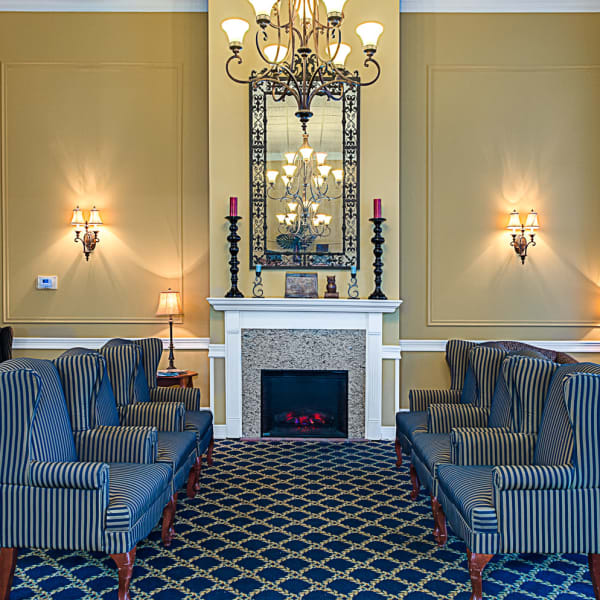 A view into the beauty and comfort our senior living community provides here at Grand Villa of Delray West