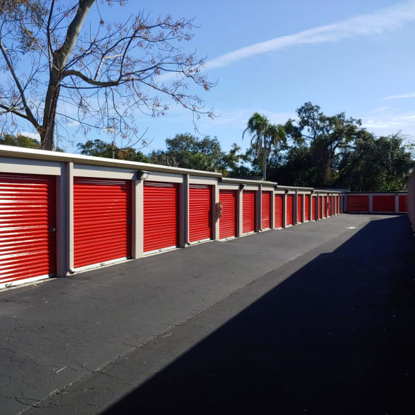 Outdoor units at StorQuest Self Storage in Clearwater, Florida