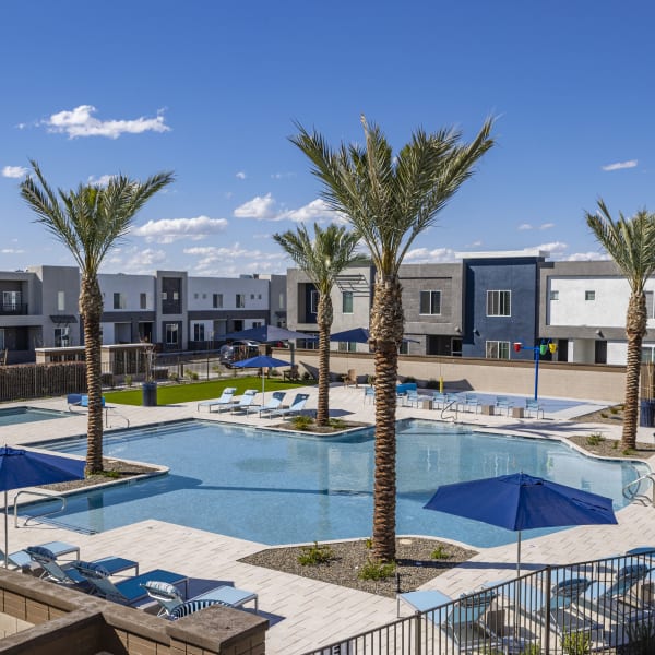 Spacious playground at BB Living at Val Vista in Gilbert, Arizona