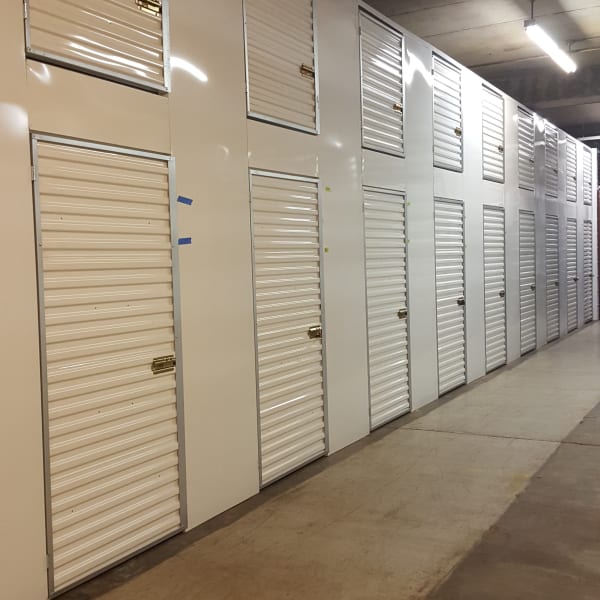 Small indoor units at StorQuest Self Storage in Shirley, New York