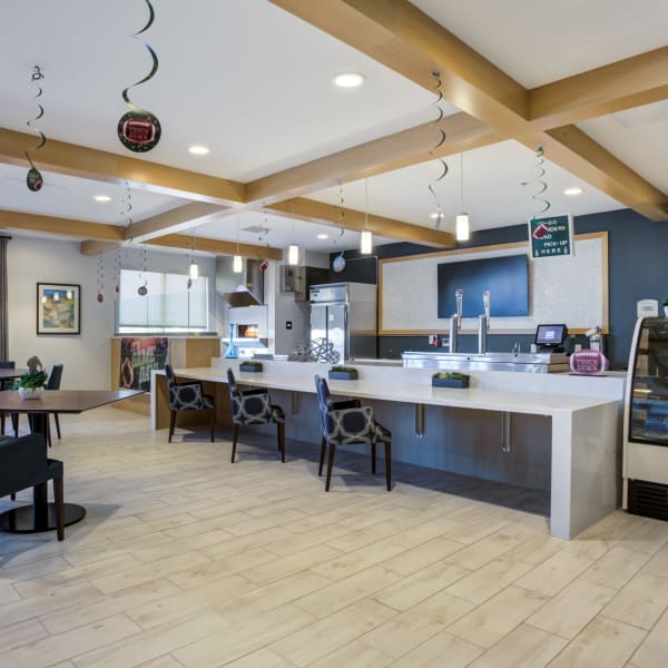 Bar area at Quail Park at Morrison Ranch in Gilbert, Arizona