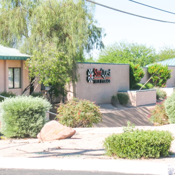 Exterior of StorQuest Self Storage in Apache Junction, Arizona