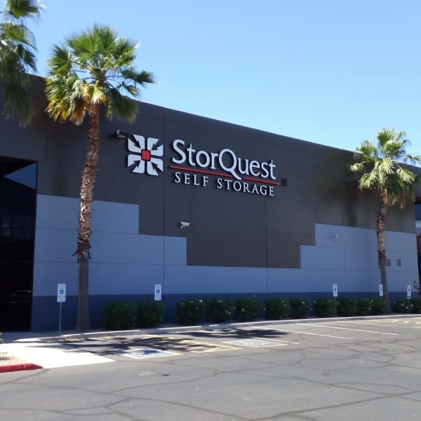 Exterior at StorQuest Self Storage in Chandler, Arizona