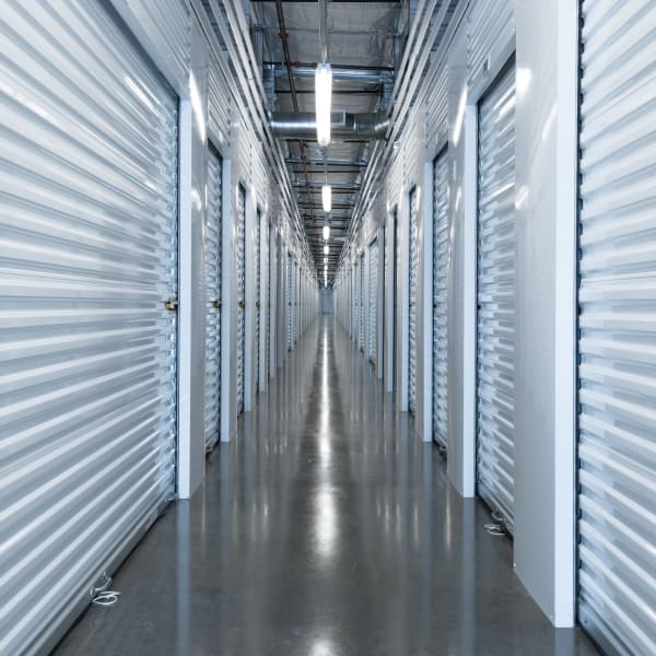 Climate controlled indoor storage units at StorQuest Self Storage in Seattle, Washington