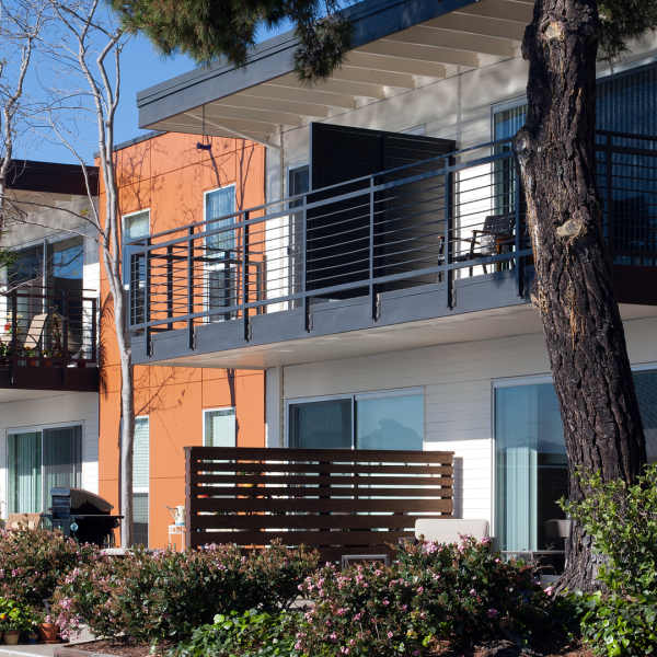 Explore the neighborhood around Water's Edge in Foster City, California