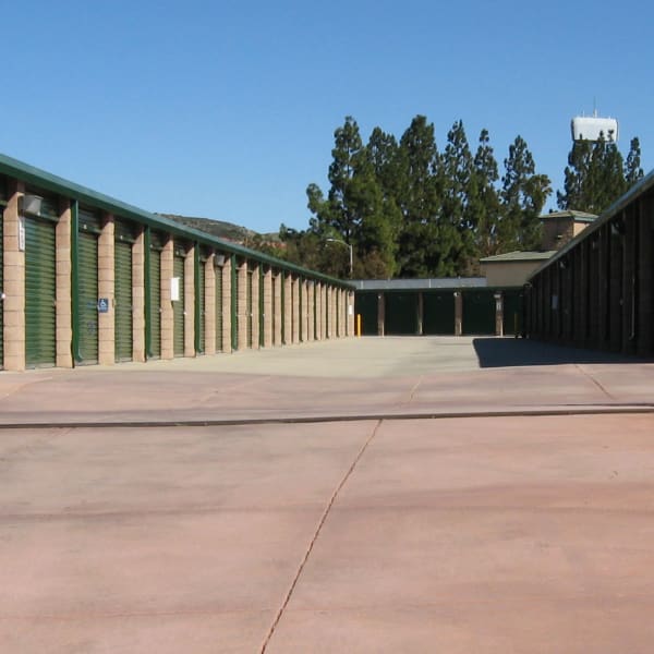 Exterior units at West Simi Lock-Up Self Storage in Simi Valley, California