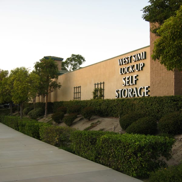 Exterior of West Simi Lock-Up Self Storage in Simi Valley, California