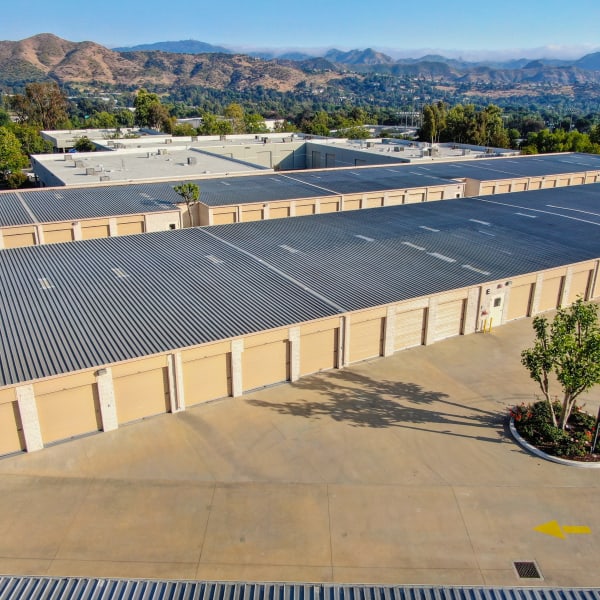 Gated facility with convenient drive up access at North Ranch Self Storage in Westlake Village, California