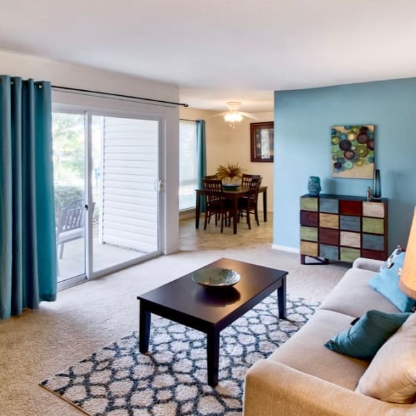 View floor plans offered at Brookside Village Apartments in Virginia Beach, Virginia