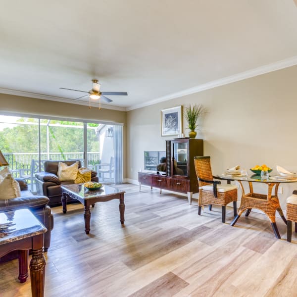 Resident living room at Pacifica Senior Living Sunrise in Sunrise, Florida