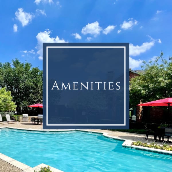View our amenities at The Abbey at Hightower in North Richland Hills, Texas