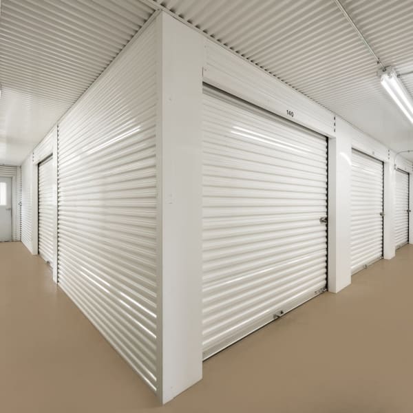 Climate controlled indoor storage units at StorQuest Self Storage in Spring, Texas
