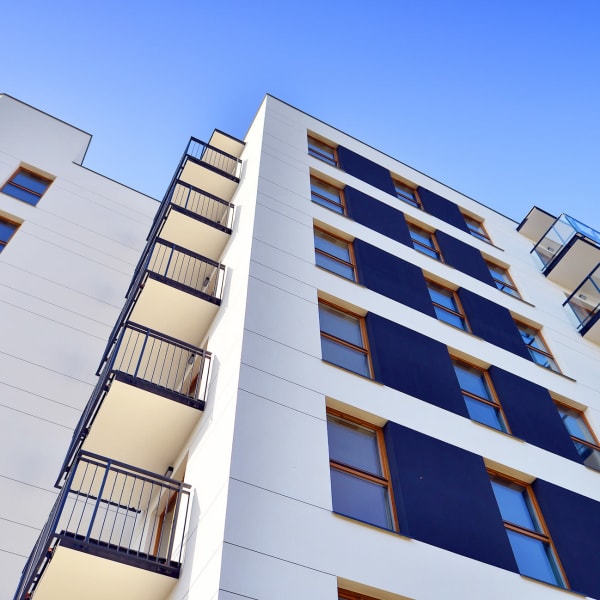 tall building at American Property Management in Bellevue, Washington