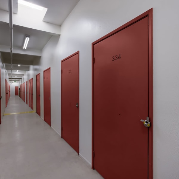 Indoor units at StorQuest Self Storage in Claremont, California