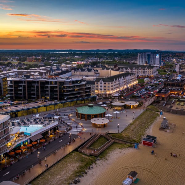 Explore the neighborhood around Oceanpointe Towers in Long Branch, New Jersey