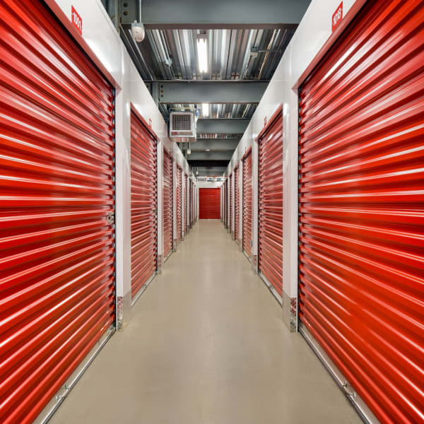 Indoor self storage units at StorQuest Self Storage in King of Prussia, Pennsylvania