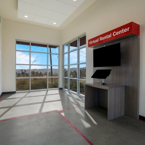 24-hour virtual rental center at StorQuest Express Self Service Storage in Copperopolis, California