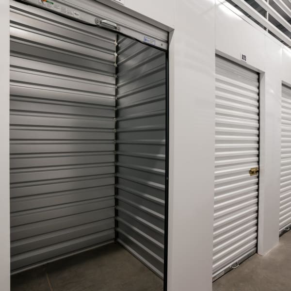 Climate controlled indoor storage units at StorQuest Express Self Service Storage in West Sacramento, California